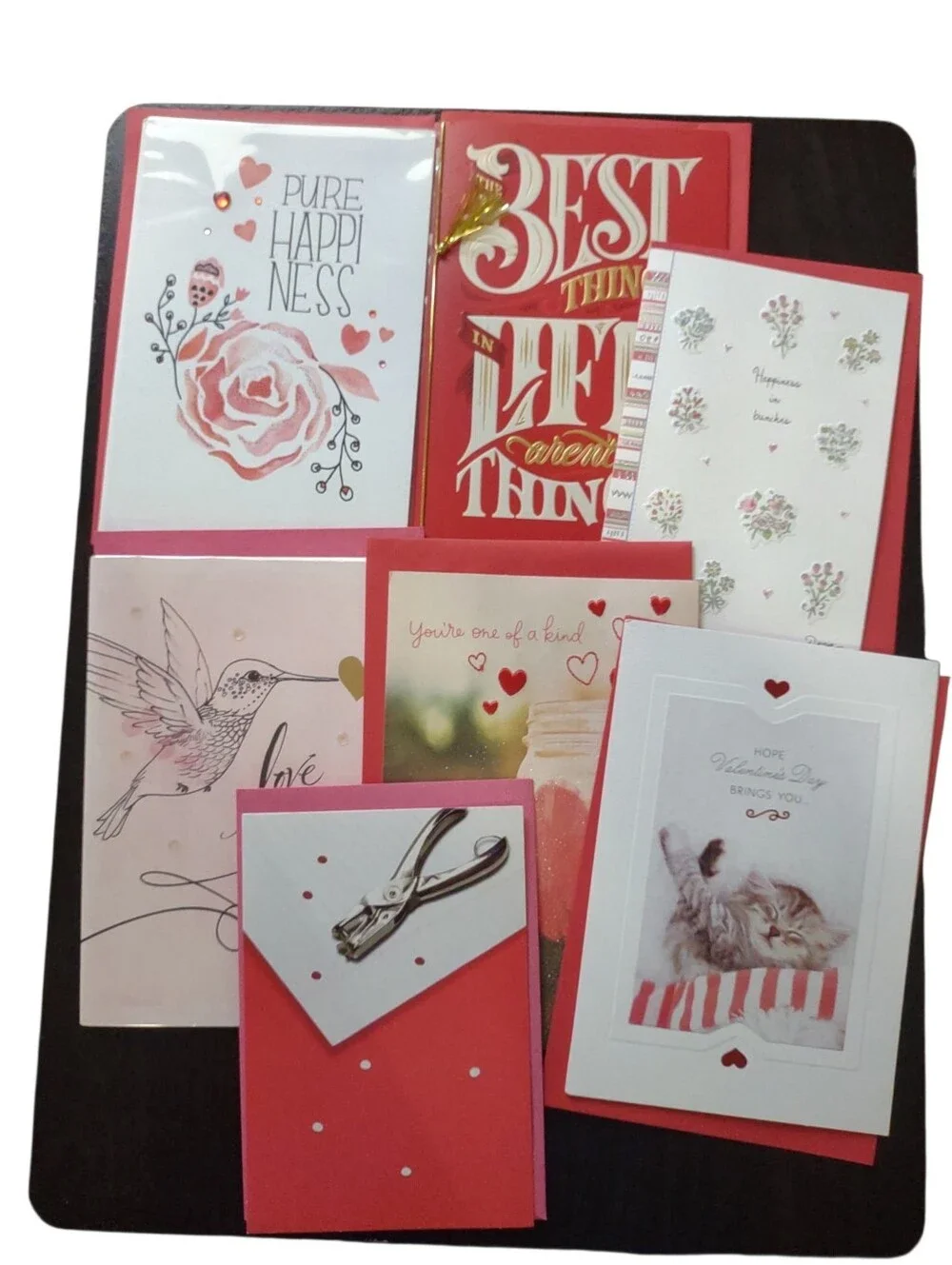 Hallmark Greetings Cards Valentine's Day Lot Of 7